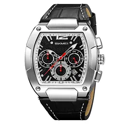 Наручний годинник чоловічий 9357SIBK Silver-Black Skmei acs0030881