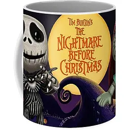 Кухоль GeekLand Кошмар перед Різдвом The Nightmare before Christmas Art 2 CP 03.223.521 330 мл білий - мініатюра 2
