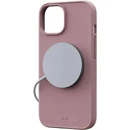 Чохол-накладка Njord 100% GRS MagSafe Case Pink Blush для iPhone 15 (NA51GR12) - мініатюра 4