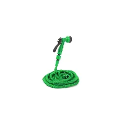 Шланг для поливу Voltronic KY-150G, 5-15м/50ft, + розпилювач, насадка на кран, Green, Box (KY-150G)