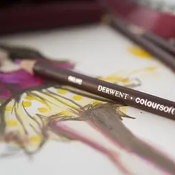 Кольорові олівці Coloursoft 12 кольорів Derwent - мініатюра 6