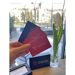 Криптогаманець Tangem 2.0 x TRON Wallet набір з 3 карток (TG128X3-T) - мініатюра 3