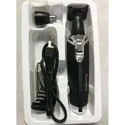 Тримумер акумуляторний Geemy GM-3110 2 в 1 для стрижки волосся носа вух - мініатюра 8