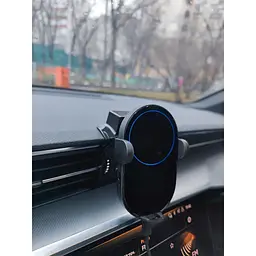 Тримач і бездротовий зарядний пристрій Mi Qi Car Wireless Charger 20w - мініатюра 2