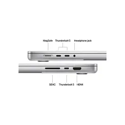 Ноутбук Apple MacBook Pro 16 A3428 M5 Pro Silver (MGE64UA/A) - мініатюра 7