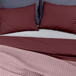 Плед-покривало Cosas Greek Waffle Sakura вафельне 75х95 см (Blanket_03Sakura_GreekWaffle_75x95) - мініатюра 3