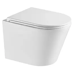 Унітаз підвісний Mixxus Premium Bevel-0301-T3 515x355x365 мм, система змиву Tornado 3.0 MP6472, Білий