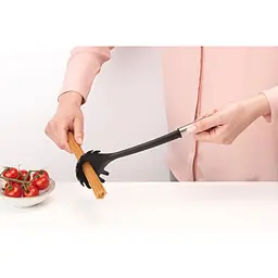 Ложка Brabantia Cook & Serve для спагеті чорна 35.5 см (250668) - мініатюра 5