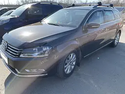 Дефлектор капоту мухобійка Volkswagen Passat B7 2011-2015 (FH-VW43) - мініатюра 4