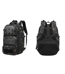 Рюкзак міський Ozuko 9590L ранець з відсіком для ноутбука до 15.6'' 32л Camo (19349) - мініатюра 4