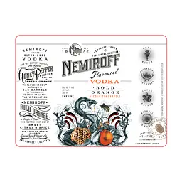Настоянка Nemiroff Bold Orange 40% 0.5 л - мініатюра 5