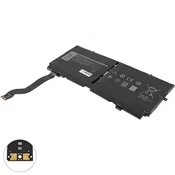Батарея для ноутбука Dell 52TWH (XPS 13 7390 2-in-1) 7.6V 51Wh Чорний
