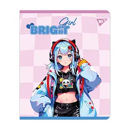 Зошит Yes Bright teenagers 18 аркушів лінія (767526), в асортименті - мініатюра 2