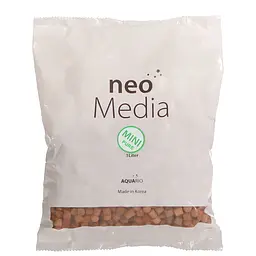 Наповнювач для біофільтрації з нейтральним pH Aquario Neo Media Pure Mini 1 л - мініатюра 3