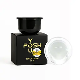 Білдер-гель для нарощування нігтів YouPOSH Refill Builder Gel рефіл 30 мл , 06 Clear Прозорий