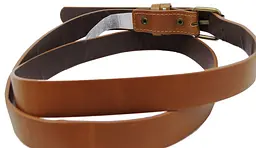 Жіночий ремінь з еко шкіри H&M 07753653388 Коричневий - мініатюра 1