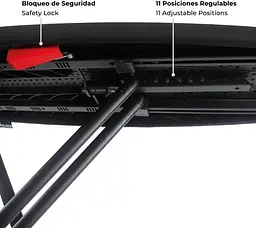 Дошка для прасування Rolser K-Surf Black Tube Negro (K07002-1023) - мініатюра 5