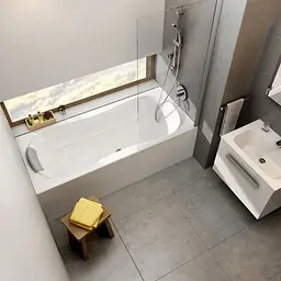 Ванна акрилова Ravak Campanula 180x80 CB21000000 - мініатюра 2