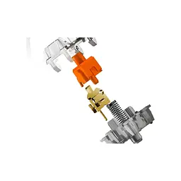 Клавіатура Hator Gravity X TKL Orange USB White (HTK551UA) - мініатюра 9