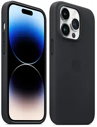 Оригінальний шкіряний чохол Apple Leather Case MagSafe MPPG3ZM/A для iPhone 14 Pro (6.1") Black - мініатюра 6