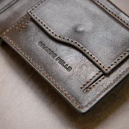 Чоловіче шкіряне портмоне GRANDE PELLE 11,5х9х1 см acs0018625 - мініатюра 8