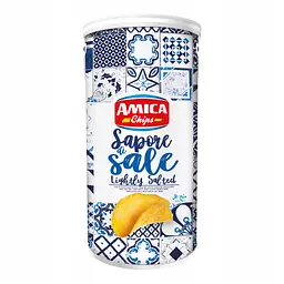 Картопляні чіпси з сіллю Amica Sapore Di Sale Salted Chips Salt 325 г
