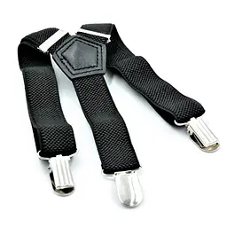 Підтяжки дитячі Чорні Weatro det-pd-024 (det-pd-024)