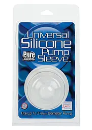 Насадка на помпу для пеніса CalExotics Universal Silicone Pump Sleeves 6 см прозорий - мініатюра 6