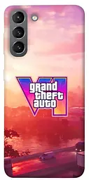 TPU чехол Demsky GTA VI Vice City для Samsung Galaxy S21