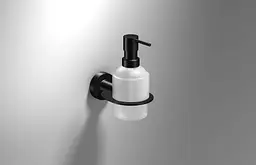 Дозатор для рідкого мила Sonia TP Black 166244, Чорний - мініатюра 2