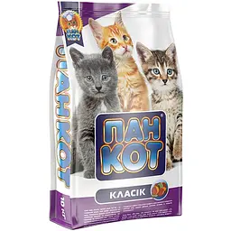 Сухий корм для кішок Пан Кот Класик для кошенят 10 кг (4820111140176)