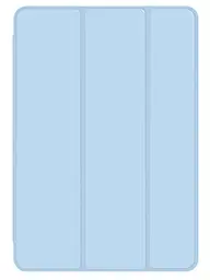 Чохол-книжка CDK для Apple iPad 10.2" 8gen 2020 екокожа/силікон Smart Case cлот стилус (011189) white ice - мініатюра 4