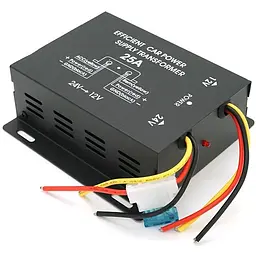 Перетворювач авто інвертор Voltronic DC/DC 24v-12v 25A GS-D25 - мініатюра 3