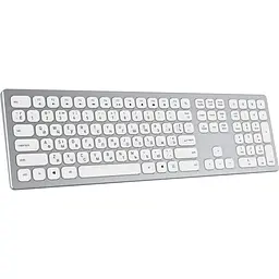 Клавіатура OfficePro бездротова біла (SK1550W) - мініатюра 2