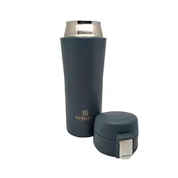 Термочашка Krauzer 350 мл сіра (86-350Matte Graphite) - мініатюра 3