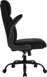 Офісне крісло GT Racer чорне (B-3021 Fabric Black) - мініатюра 4