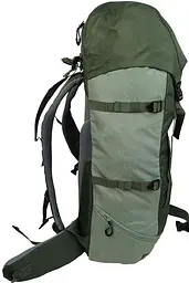 Рюкзак туристичний Adventuridge 45 л хакі легкий з дощовиком та поясним ременем - мініатюра 5