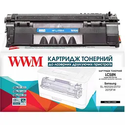 Картридж тон. WWM для HP LJ P2015/P2014/M2727 аналог Q7553A Black ( 3000 ст.) (LC27N)