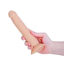 Фалоімітатор Addiction 8″ Rotating Thrusting Dong Vanilla з ротацією та пульсацією Naked - мініатюра 7