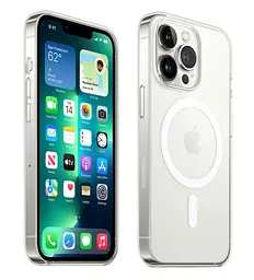 Оригінальний протиударний чохол Apple Clear Case MagSafe для iPhone 13 Pro Max Прозорий (MM313ZE/A) - мініатюра 6