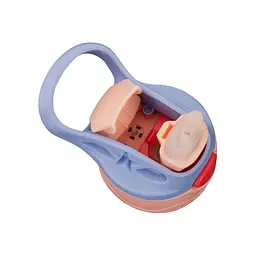 Пляшка для води Baby bottle LB400 500ml фіолетова пляшка для води з трубочкою - мініатюра 5