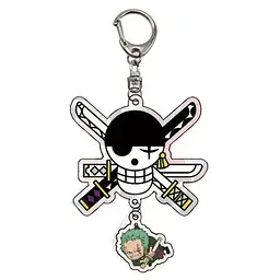 Брелок акриловий Ван Піс Зоро One Piece Zoro 5 см