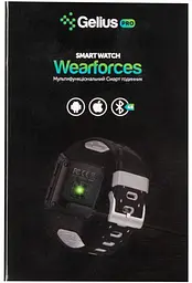 Смарт-годинник Gelius Pro M3D (Wearforces GPS) Black/Green - мініатюра 7