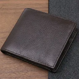 Шкіряний чоловічий гаманець Vintage 20476 коричневий