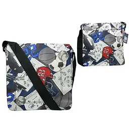Сумка листоноша Loren TN-1029 2133 Різнокольорова - мініатюра 3