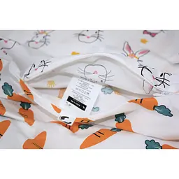 Постільна білизна MirSon Бязь 17-0529 Bunnies white Односпальний (2200003674002) - мініатюра 7