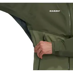 Куртка Mammut Alto Guide HS Hooded Jacket M L Marsh-Dark Marsh - мініатюра 6