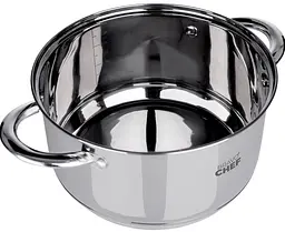 Каструля Bravo Chef, з кришкою, 18 см, 2,6 л (BC-2001-18) - мініатюра 2