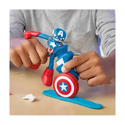 Набір для творчості Hasbro Play-Doh Marvel Пригоди героїв з масою для ліплення (G0333) - мініатюра 7