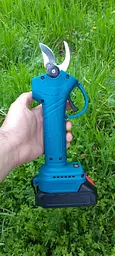 Акумуляторний садовий секатор 24V + 2 акумулятори Сучкоріз / Акумуляторні садові ножиці Crafting tools - мініатюра 3
